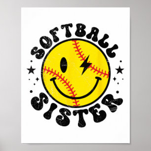 I'm Just Here For The Snacks Softll Sister Toddler Poster