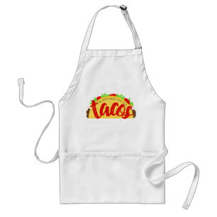 I'm Just Here For The Tacos Funny Standard Apron
