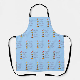 I'm Just Here For The Tapas Funny Apron