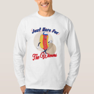 I'm Just Here for the Wieners Shirt 4th of July -