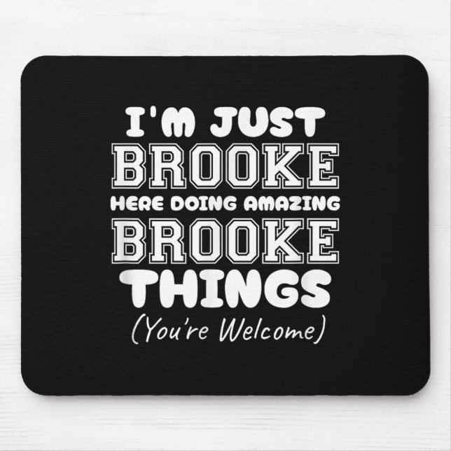 I'm Just Keli Here Doing Awesome Keli Things  Mouse Mat (Front)