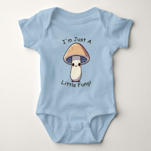 I'm Just Little Fungi Anime Funny Mushroom Kids Baby Bodysuit