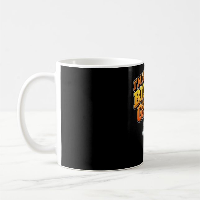 Im Kind Of A Big Dill Ghost Halloween Coffee Mug (Left)