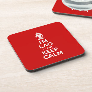 I'm Lao I Can't Keep Calm Coaster