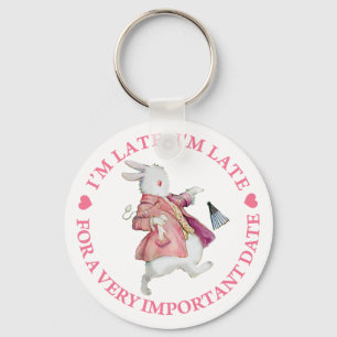 I'M LATE, I'M LATE KEY RING