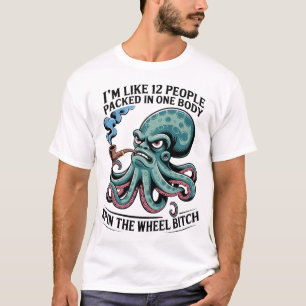 I'M Like 12 People Packed In One Body Spin T-Shirt