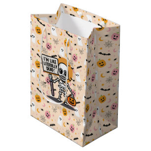 I'm Like Literally Dead Spooktacular Fun Halloween Medium Gift Bag