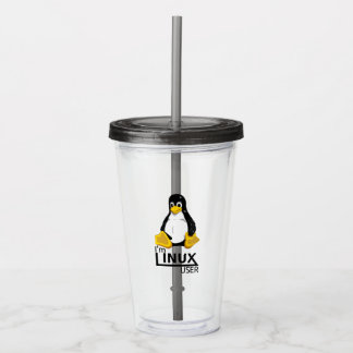 I'm Linux User Acrylic Tumbler