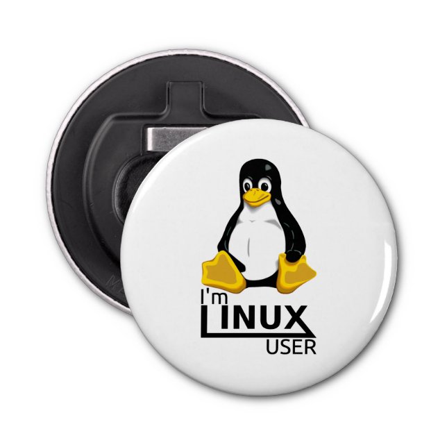 I'm Linux User Bottle Opener (Front)