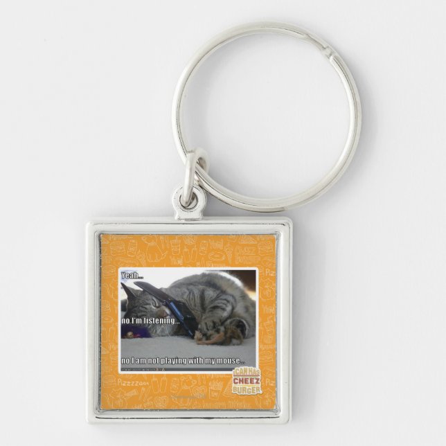 I'm listening key ring (Front)
