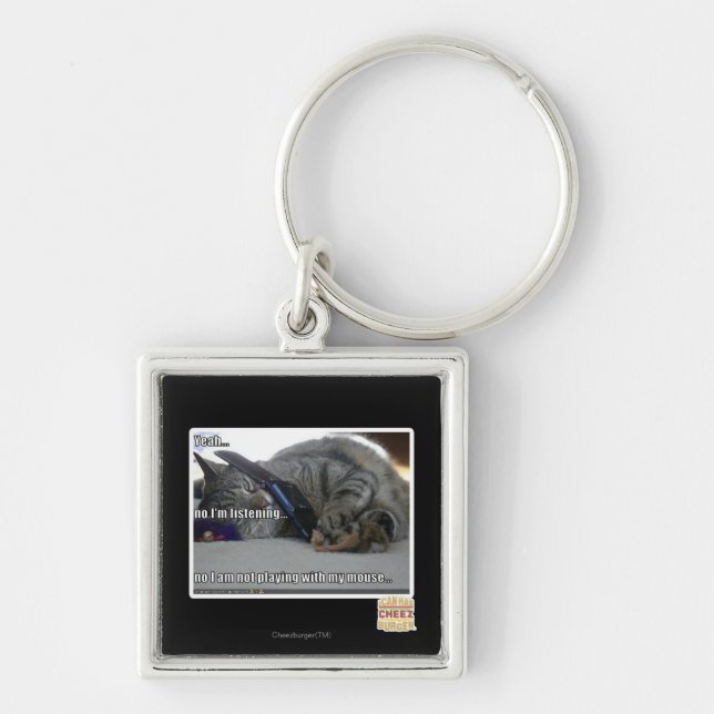 I'm listening key ring (Front)