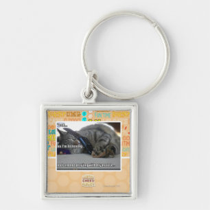 I'm listening key ring