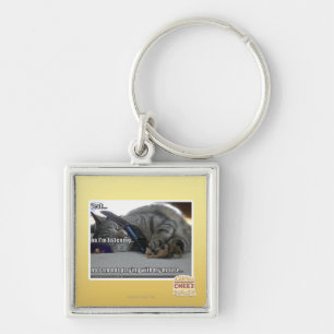 I'm listening key ring