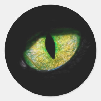 I'm looking at you classic round sticker