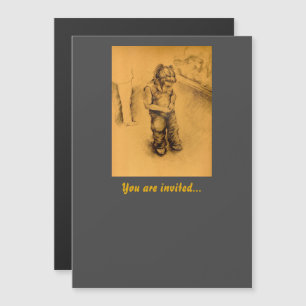 I'm Lost in Le Tianguie, Mexico Magnetic Invitation