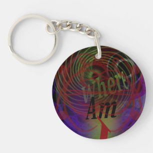 I'm Lost Key Ring