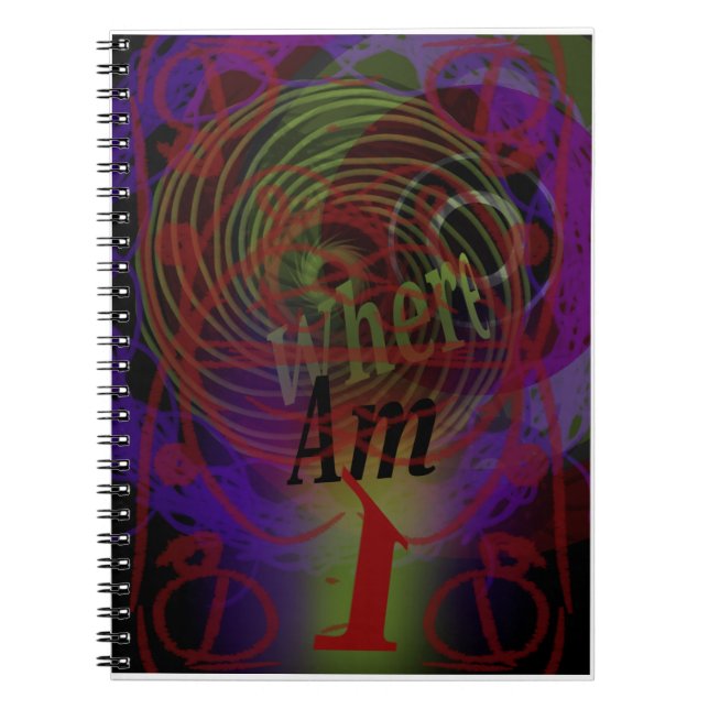I'm Lost  Notebook (Front)