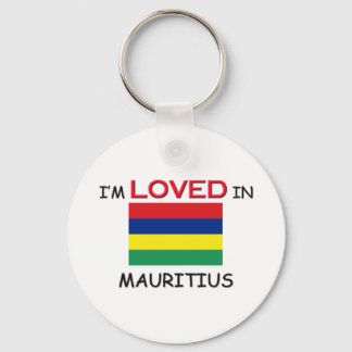 I'm Loved In MAURITIUS Key Ring