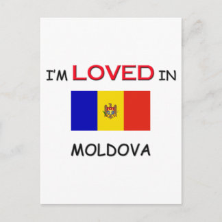 I'm Loved In MOLDOVA Postcard
