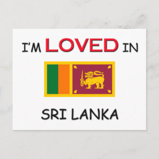 I'm Loved In SRI LANKA Postcard