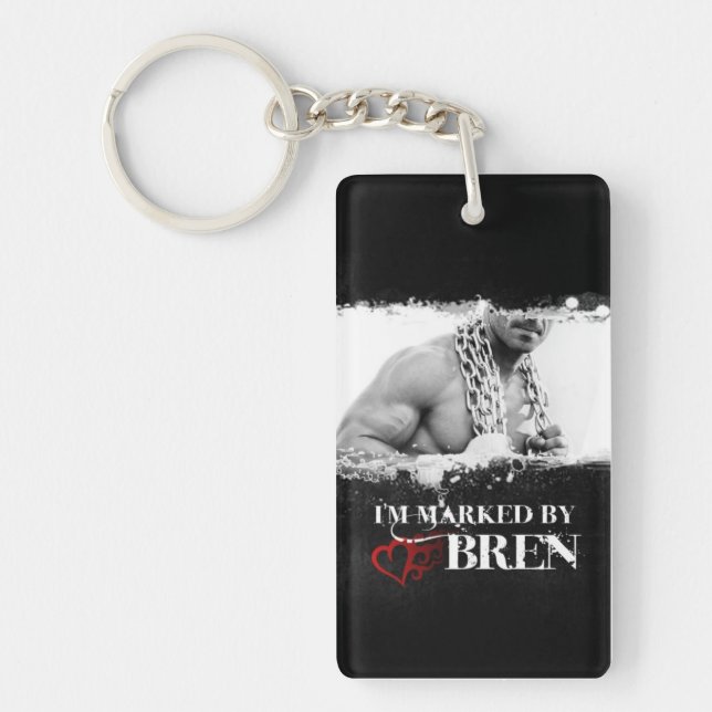 I'm Marked Keychain: Bren Key Ring (Front)