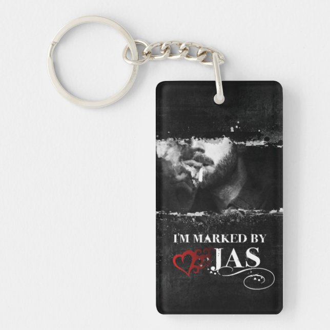 I'm Marked Keychain: Jas Key Ring (Front)