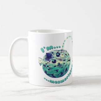 I'm Mesmerising... The puffer-lamp-fish realised. Coffee Mug