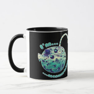 I'm Mesmerising... The puffer-lamp-fish realised. Mug