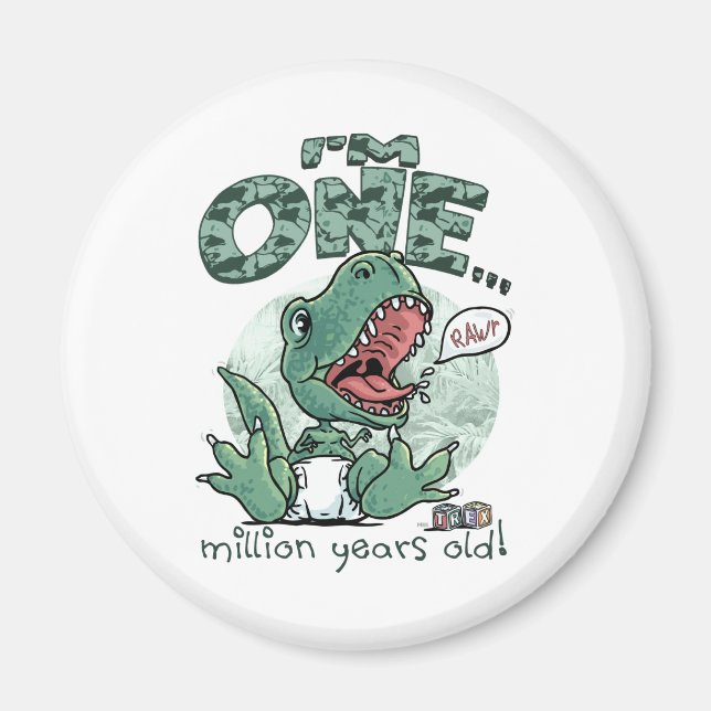 I'm Millions of Years Old Magnet (Front)