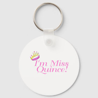 I'm Miss Quince Key Ring