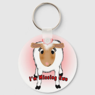 I'm Missing Ewe Key Ring