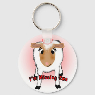 I'm Missing Ewe  Key Ring