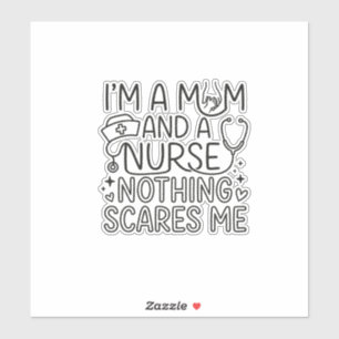 Im Mom And Nurse Minimalist Nurse Mom Gift 