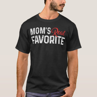 Im Moms Favorite Child Print Favorite Kid Sibling  T-Shirt