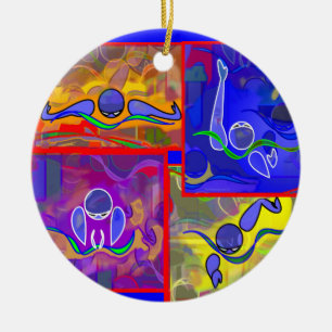 IM Morning Ceramic Tree Decoration