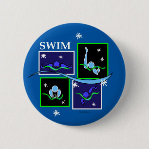 IM Morning Winter 6 Cm Round Badge