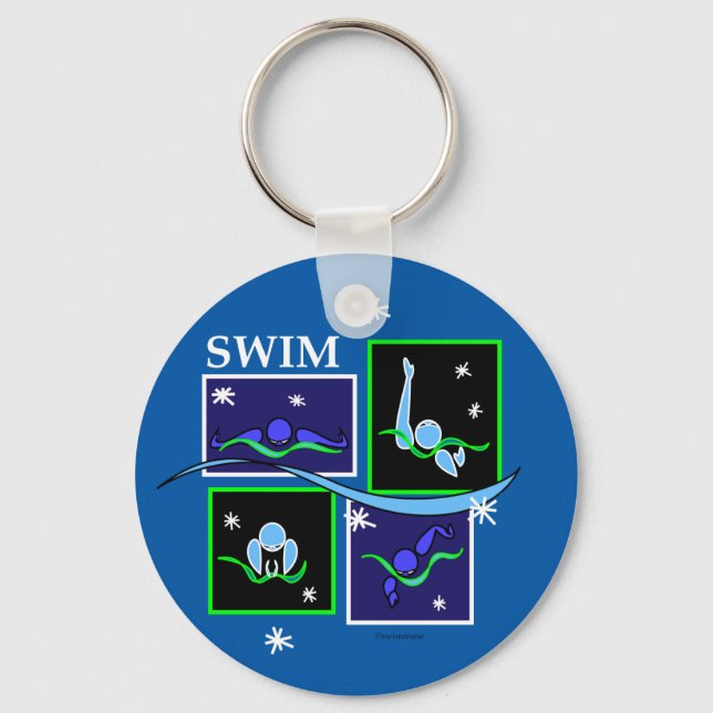 IM Morning Winter Key Ring (Front)