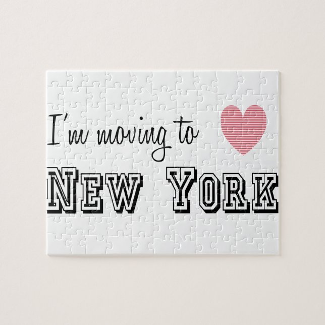 I'm Moving To New York Jigsaw Puzzle (Horizontal)