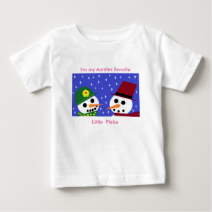 I'M MY AUNTIES FAVORITE LITTLE FLAKE BABY TEE