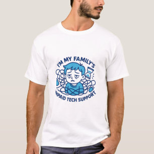 I'm My Family's Unpaid Tech Support T-Shirt