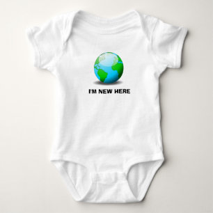 I'm New Here Baby Bodysuit