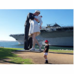 I'm next Sailor and Nurse San Diego Photo Sculptur Standing Photo Sculpture<br><div class="desc">I'm next sailor and nurse sculpture</div>