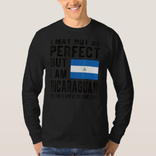 I'm Nicaraguan Flag Nicaragua Proud Nicaraguan Roo T-Shirt