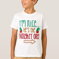 Im Nice Hes Naughty Elf Hat