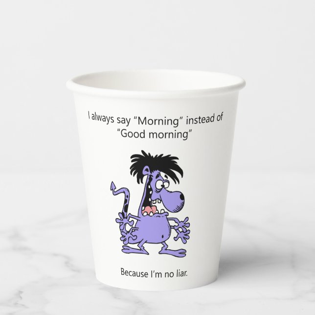 I'm no Liar Paper Cups (Front)