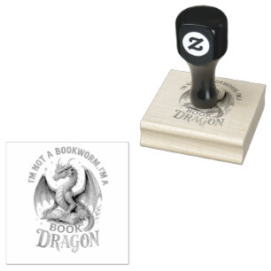I'm Not A Bookworm.... Rubber Stamp