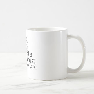 i'm not a gynaecologist coffee mug