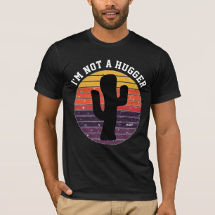 I'M NOT A HUGGER VINTAGE CACTUS T-SHIRT