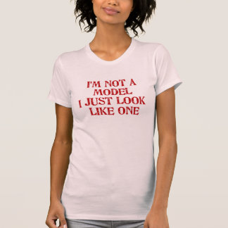 I'm not a model I just look like one destroyed tee