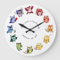 Im not a morning person - rainbow owls